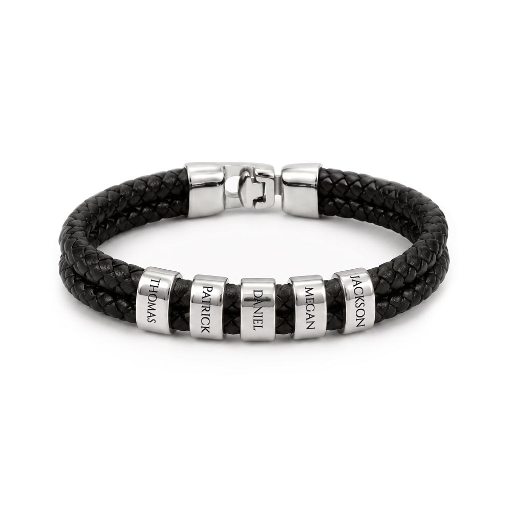 To My Son Personalized Name Bracelet - Keepsake Gift for Him