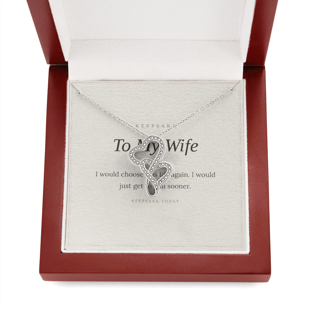 To My Wife Necklace - Anniversary or Christmas Keepsake Gift – view 6