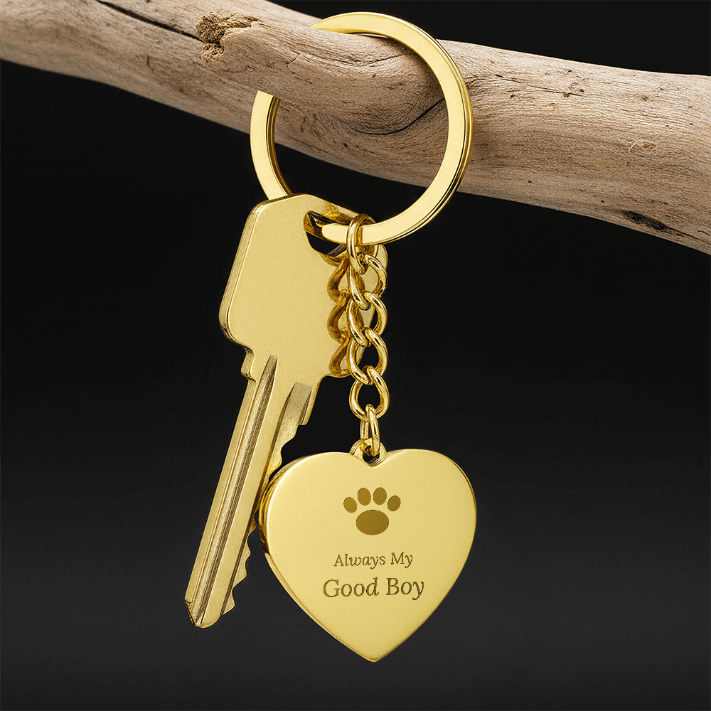 Always My Good Boy Pet Memorial Keychain - Dog Loss Sympathy Gift – view 7
