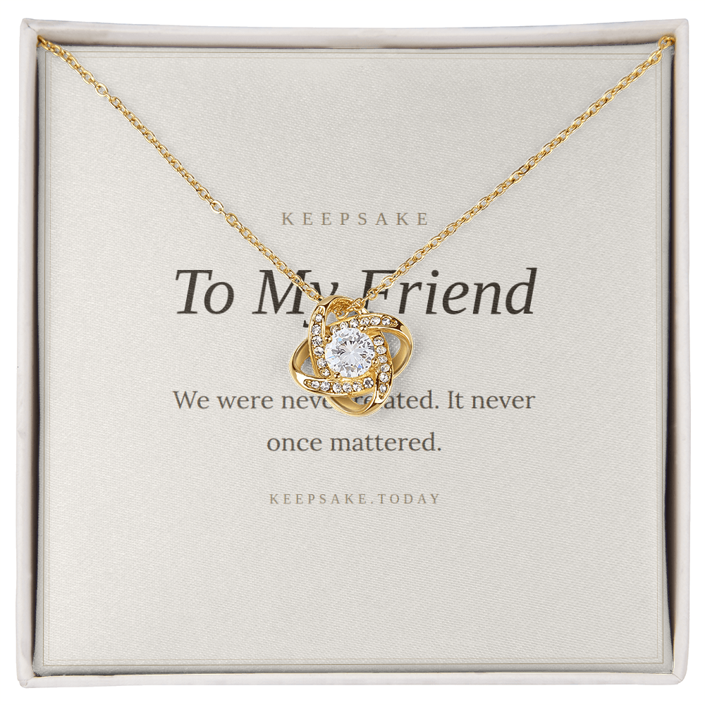 To My Best Friend Necklace - Keepsake Gift for Her – view 3