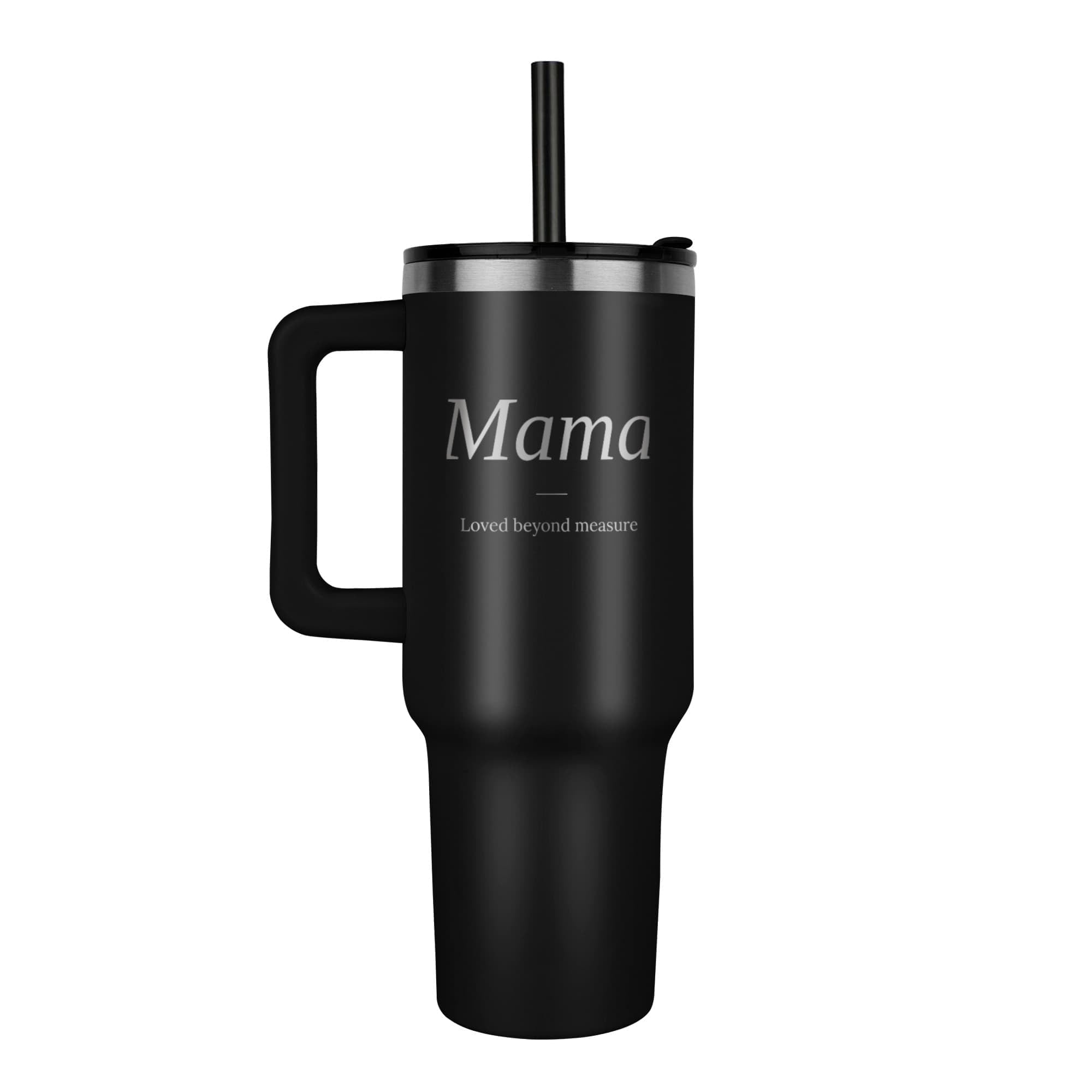 Mama 40oz Tumbler - Laser Engraved Keepsake Gift for Mom