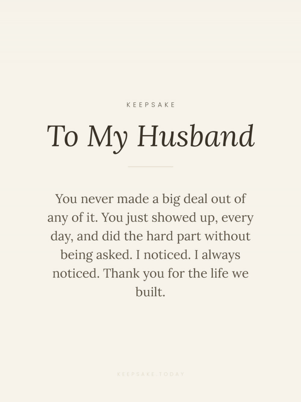To My Husband Woven Keepsake Blanket - Heirloom Gift with Message – view 13