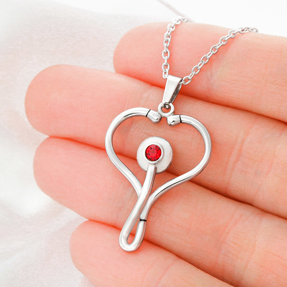 To My Grandma Necklace - Keepsake Gift from Grandchild