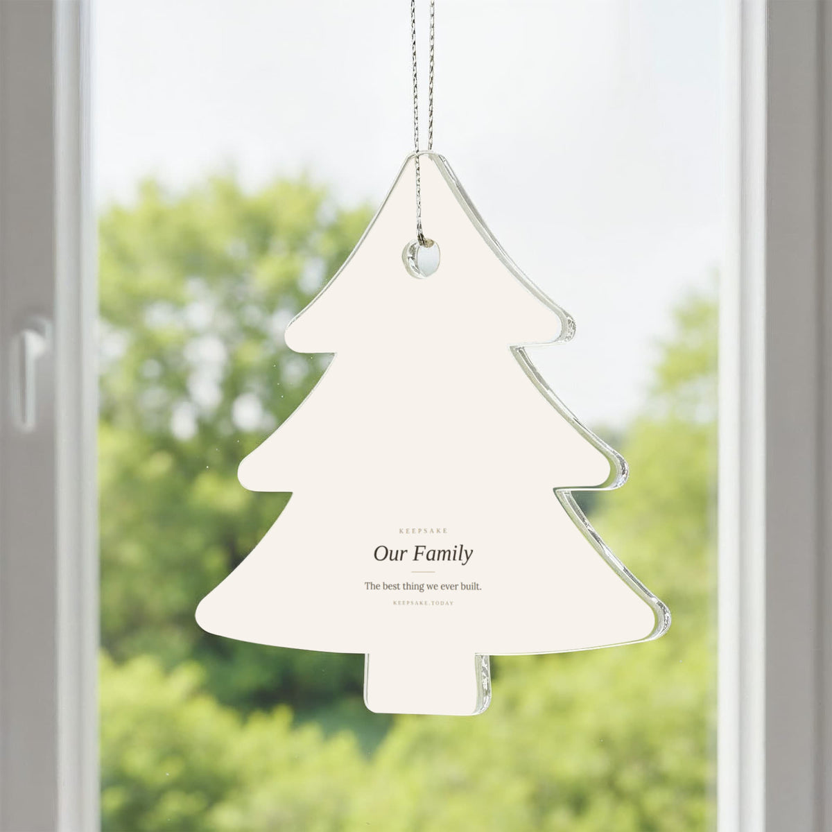 Our Family Christmas Tree Ornament - Keepsake Gift